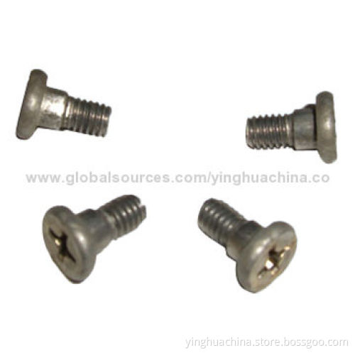 Step Machine Screws, Various Shapes and Sizes Available